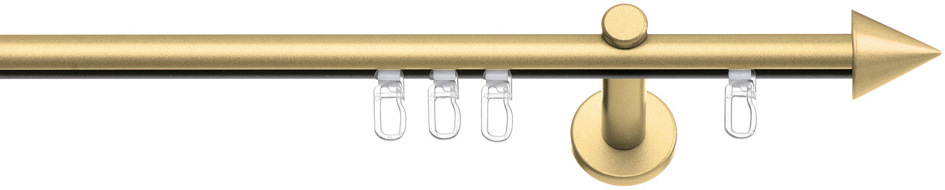Image of indeko Gardinenstange »Calais«, 1 läufig-läufig, Fixmass bei Ackermann Versand Schweiz