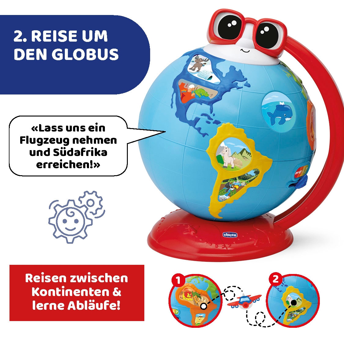 Chicco Lernspielzeug »Edu Globe«