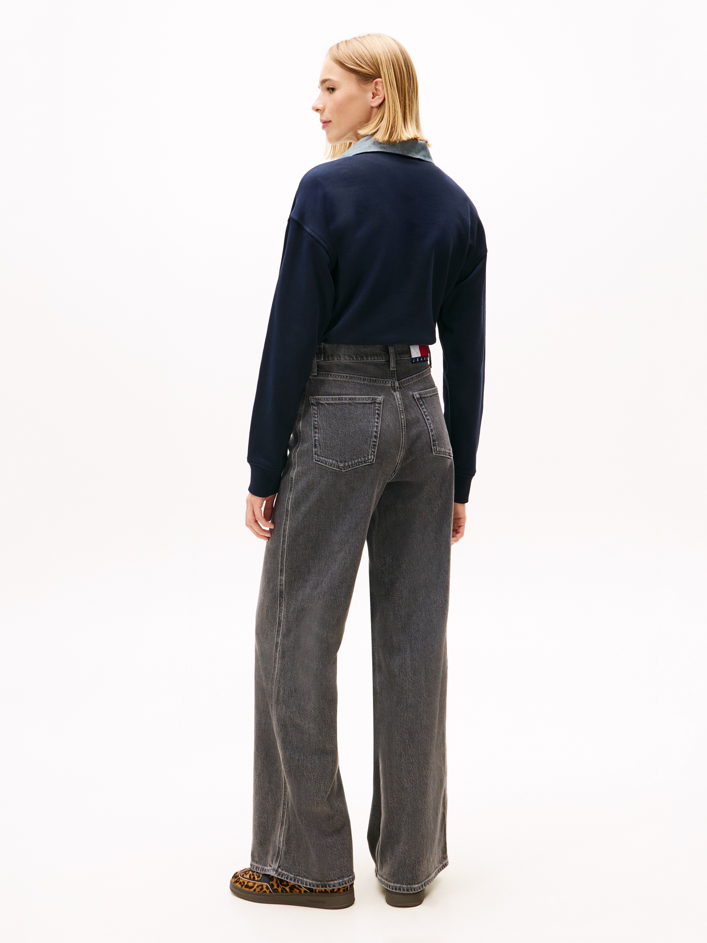 Tommy Jeans Loose-fit-Jeans »CLAIRE HR WD TAB CI4171«