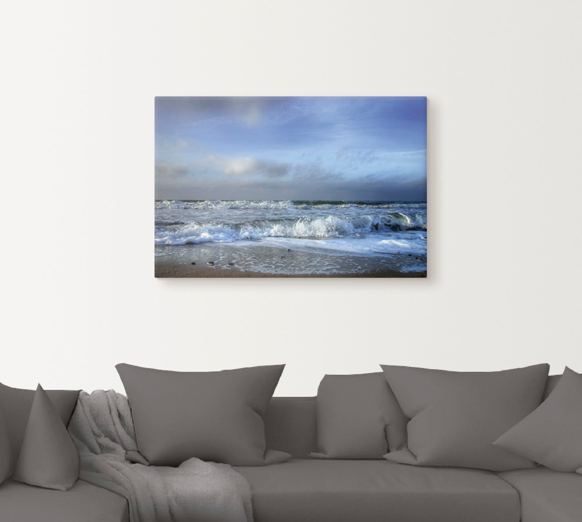Artland Wandbild »Ostsee«, Strand, (1 St.), als Leinwandbild, Poster in verschied. Grössen