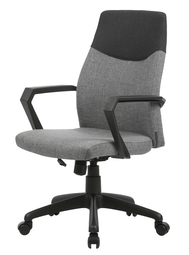 byLIVING Bürostuhl »Edgy«, Webstoff, mit modernem Webstoff in zweifarbiger Optik, bequem, mit Wippmechanik