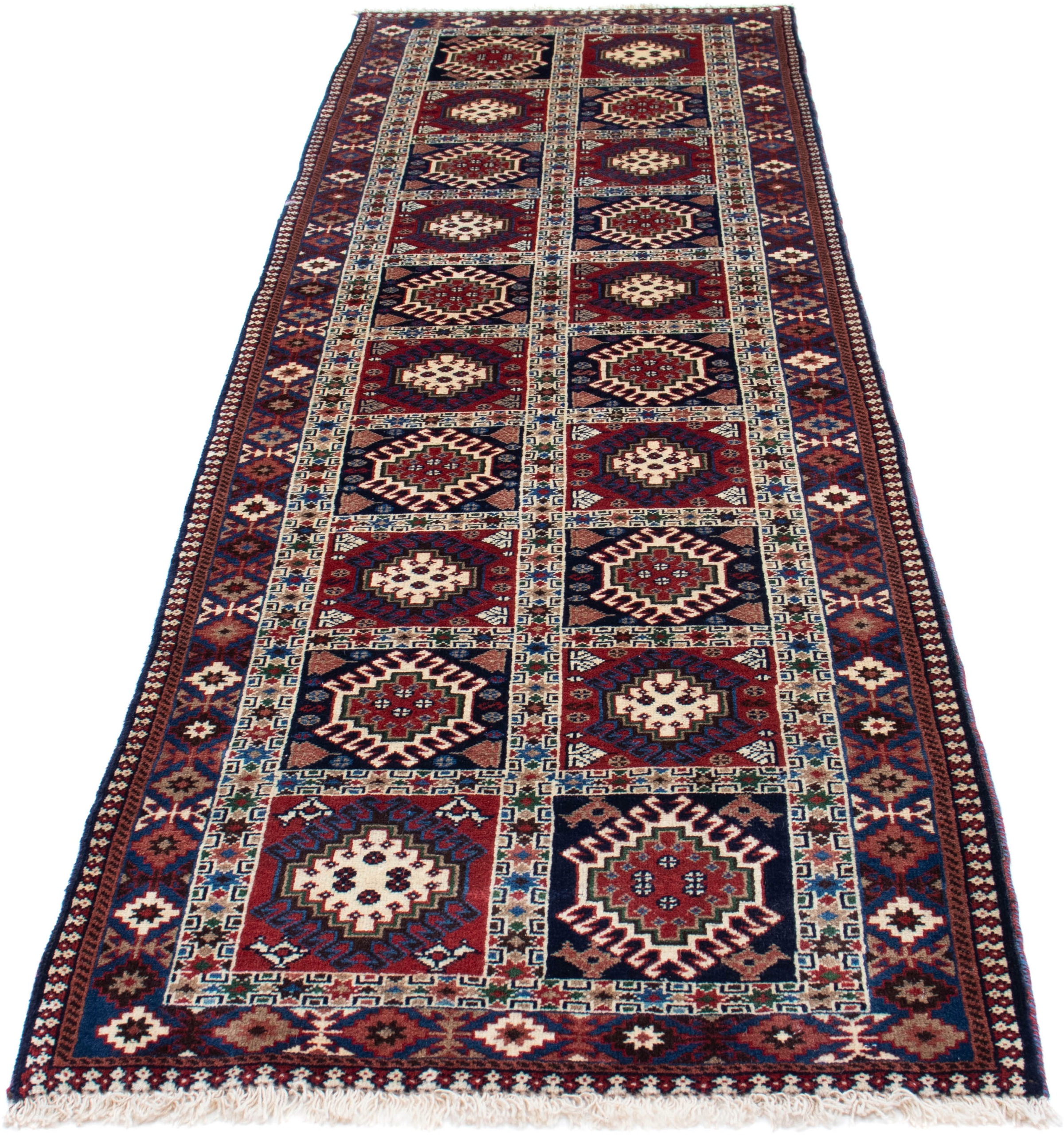 Image of morgenland Orientteppich »Perser - Nomadic - 277 x 81 cm - mehrfarbig«, rechteckig, 10 mm Höhe, Wohnzimmer, Handgeknüpft, Einzelstück mit Zertifikat bei Ackermann Versand Schweiz