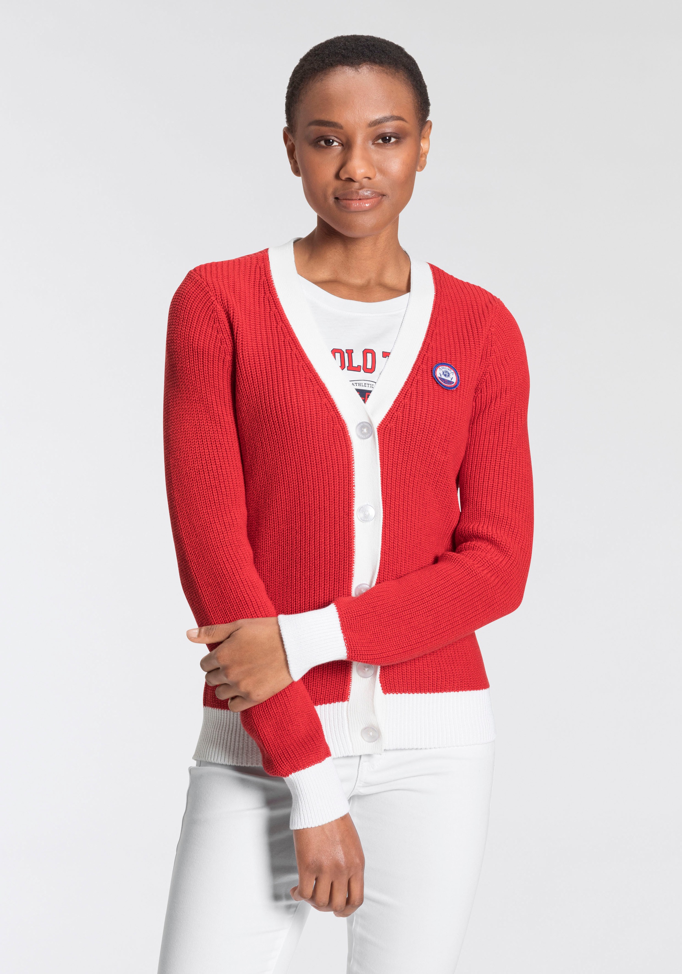 Image of TOM TAILOR Polo Team Strickjacke, NEUE KOLLEKTION bei Ackermann Versand Schweiz