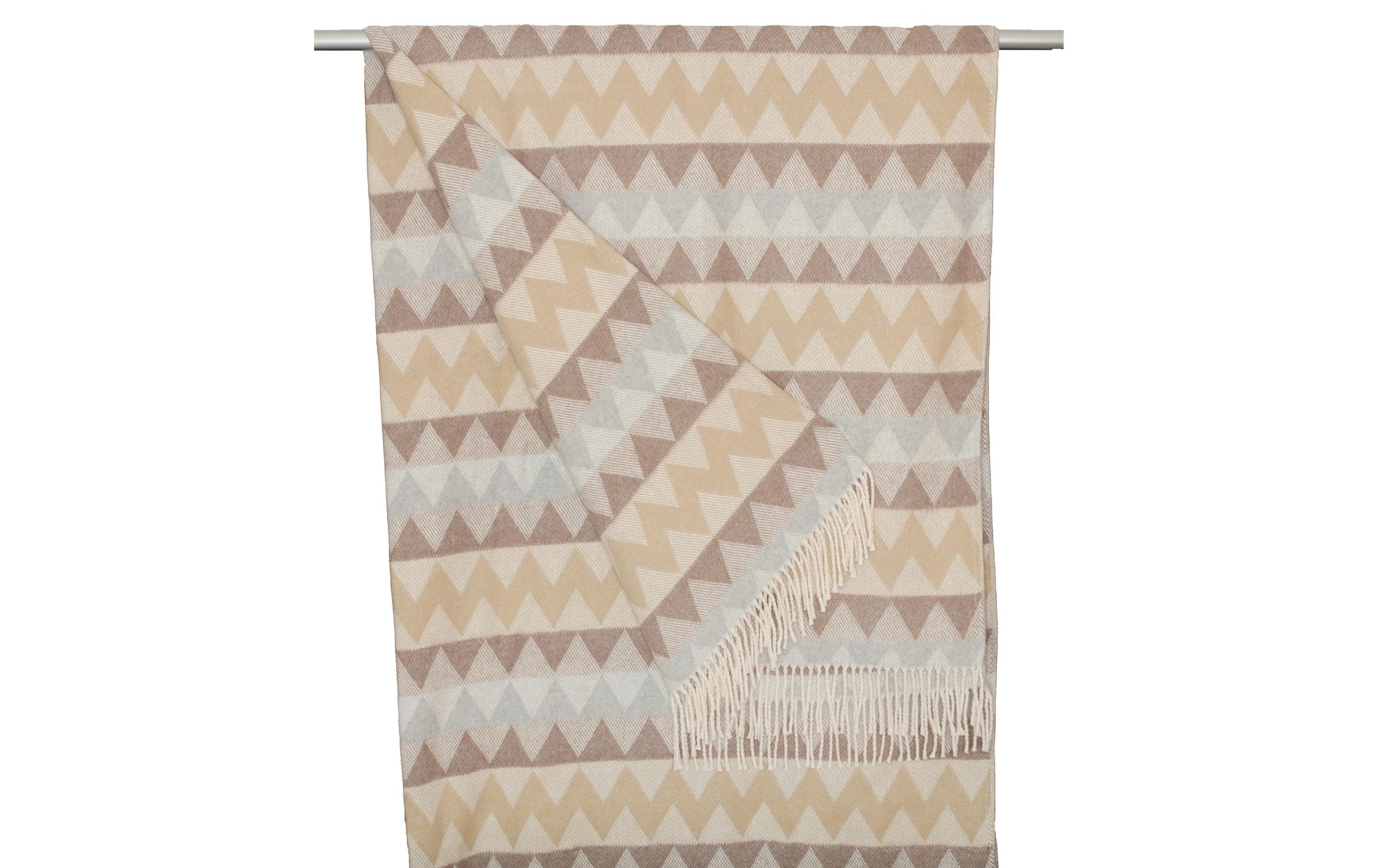 Hubatka TEXTIL Wohndecke »Zickzack 150 x 200 cm«