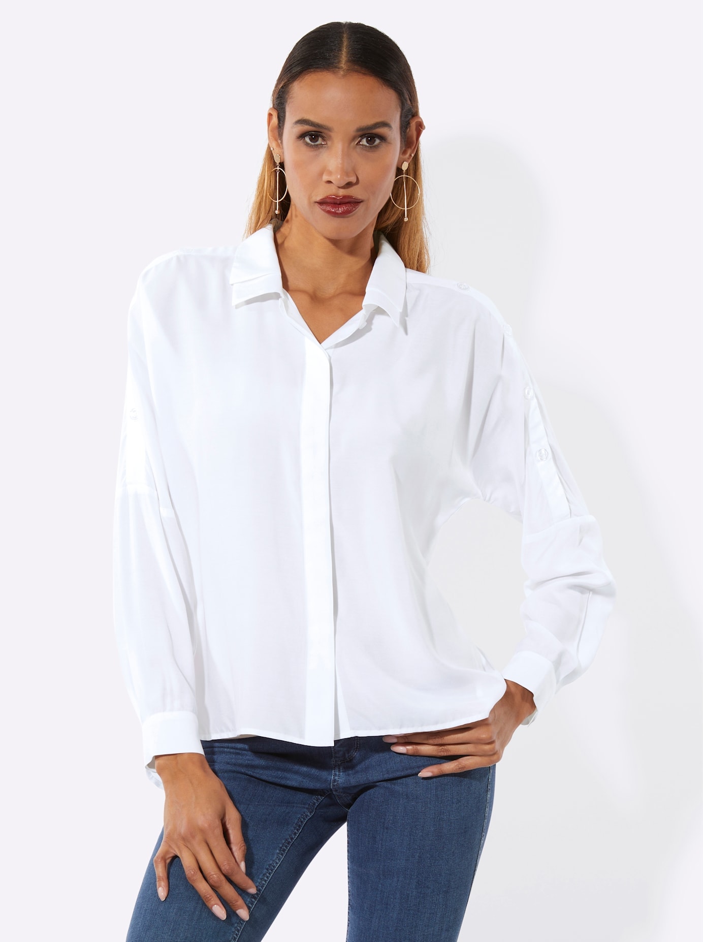 creation L Blouse à manches longues