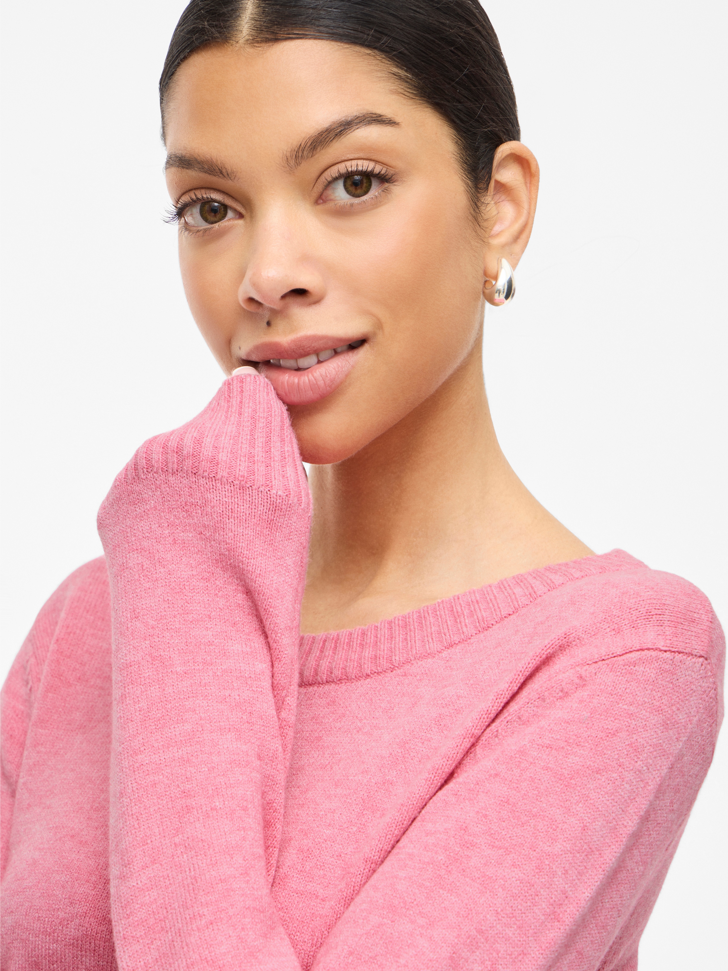 Vila Rundhalspullover »VIRIL O-NECK L/S KNIT TOP - NOOS«