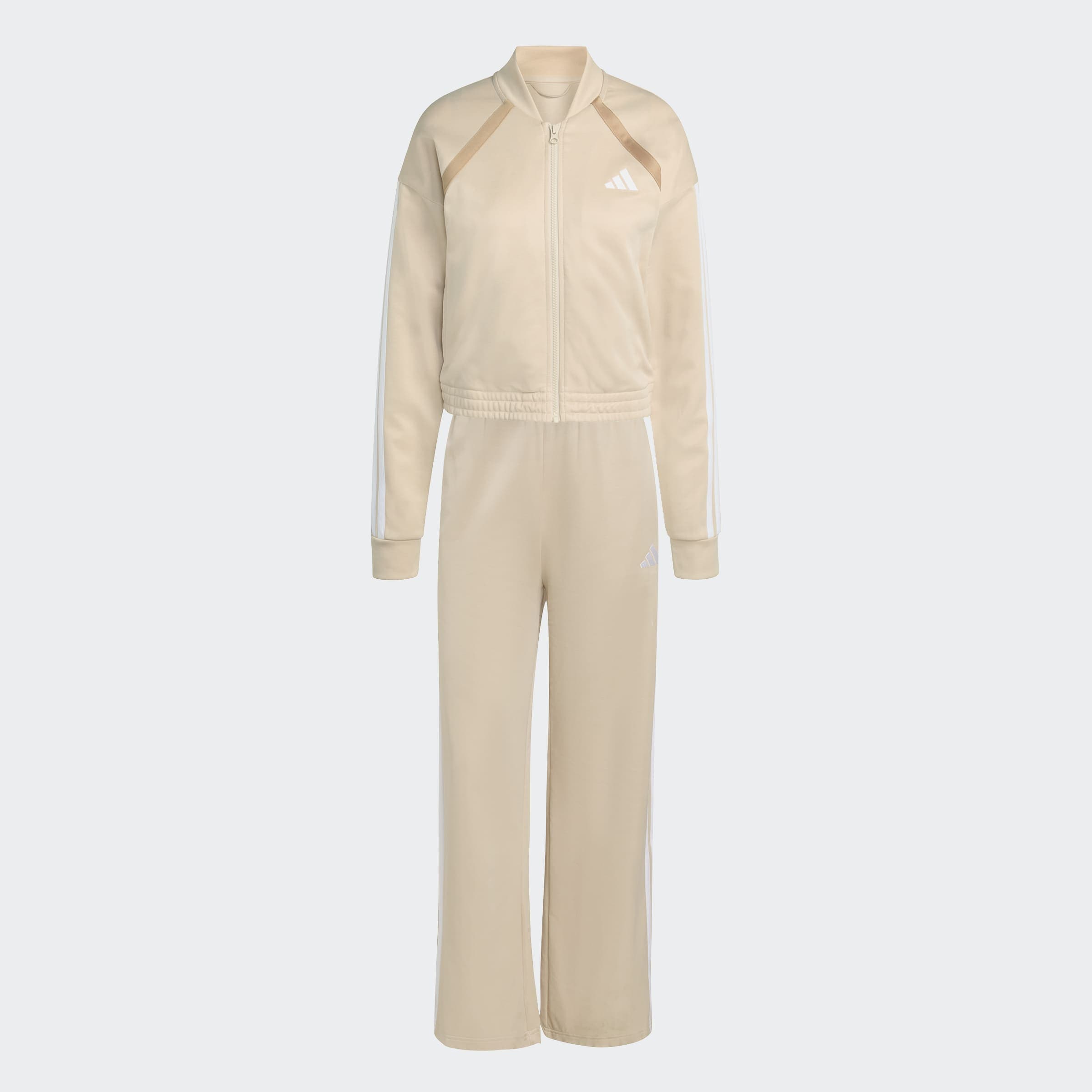 adidas Sportswear Combinaison d'entraînement »W TEAMSPORT TS« 2 pièces Jacke schmal geschnitten; Hose regulär geschnitten, hoher Bund