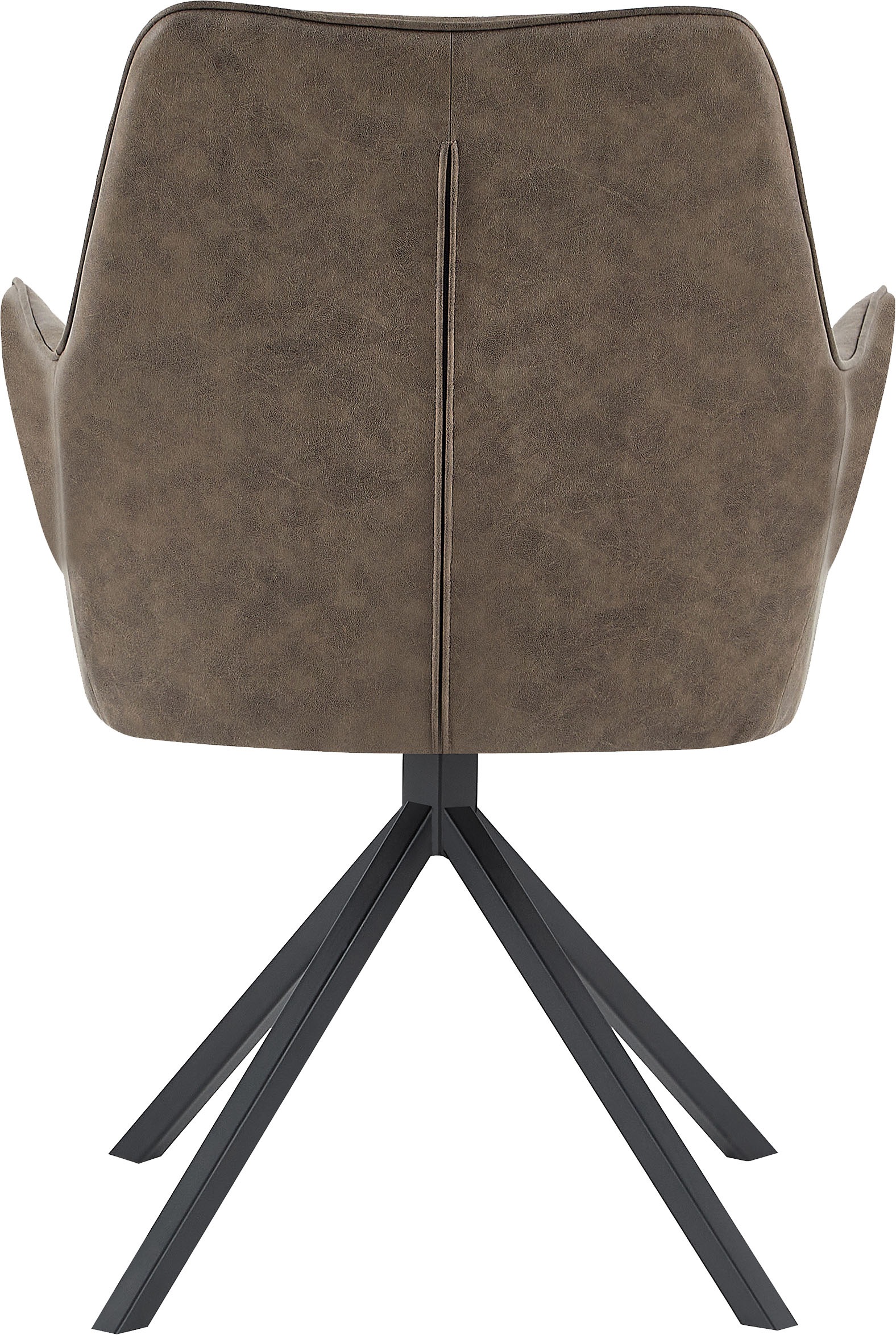 Kayoom Drehstuhl »Stuhl Aeron 125, mit Armlehne, 180° drehbar, mit Rückholautomatik«, 1 St., 180°-drehbar mit Auto-Rückholfunktion,einfaches Aufstehen mit Armlehne
