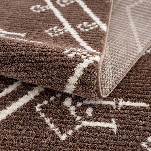 Carpet City Läufer »April 2291«, rechteckig, besonders weich durch  Microfaser, Hochflor, Boho Look bequem kaufen
