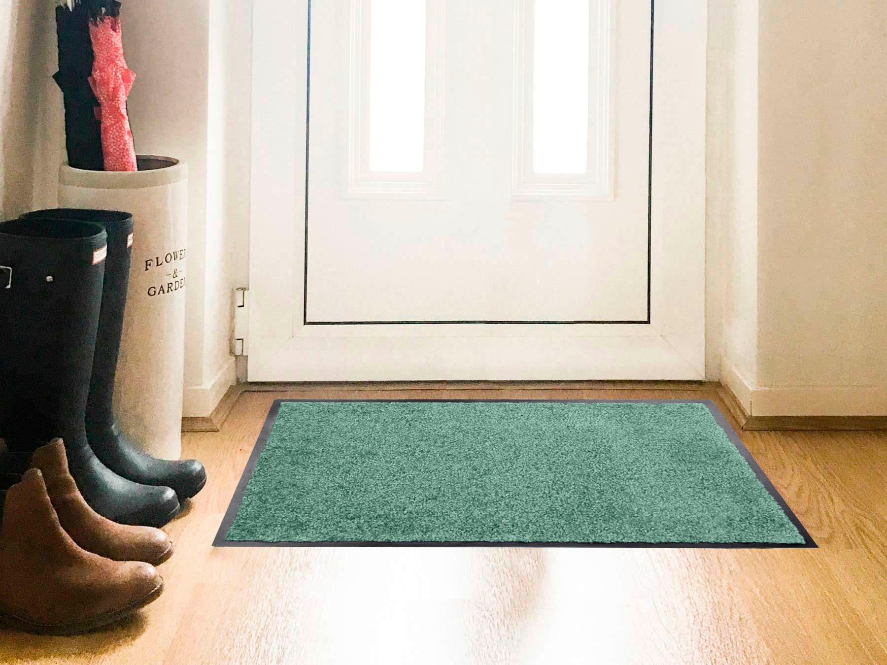 Primaflor-Ideen in Textil Fussmatte »Schmutzfangmatte CLEAN PRO, Made in Belgium«, rechteckig, 8 mm Höhe, Uni-Farben, UV-beständig, strapazierfähig, waschbar