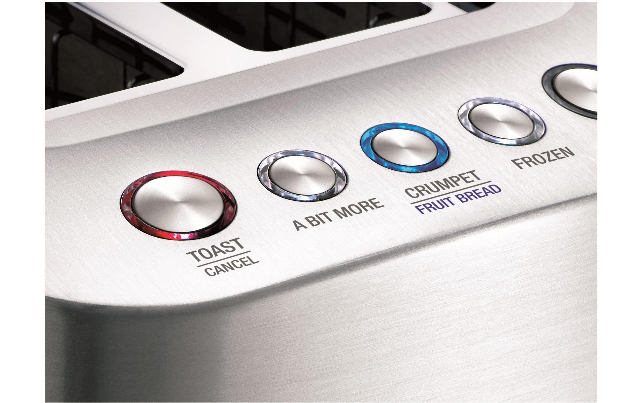 Sage Toaster »The Smart Toast Silberfarben«, 2 kurze Schlitze, für 2 Scheiben, 1000 W