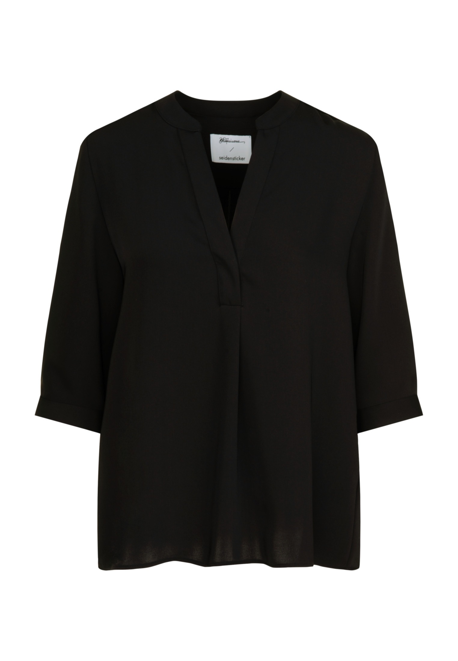 seidensticker Klassische Bluse »Schwarze Rose«, Tunika Uni