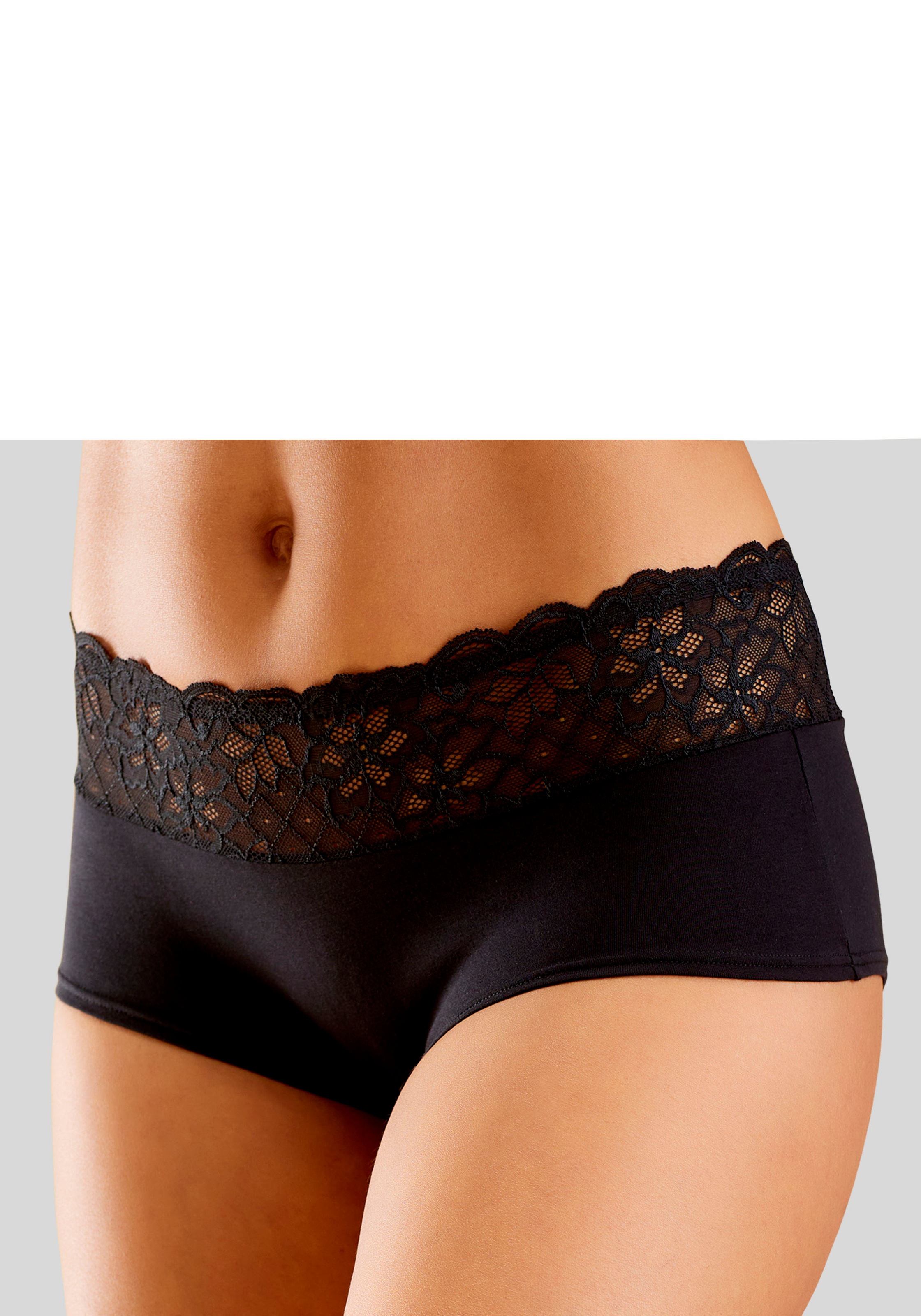 Image of Nuance by Lascana Panty mit floralem Spitzenbund, als Wäsche-Set kombinierbar