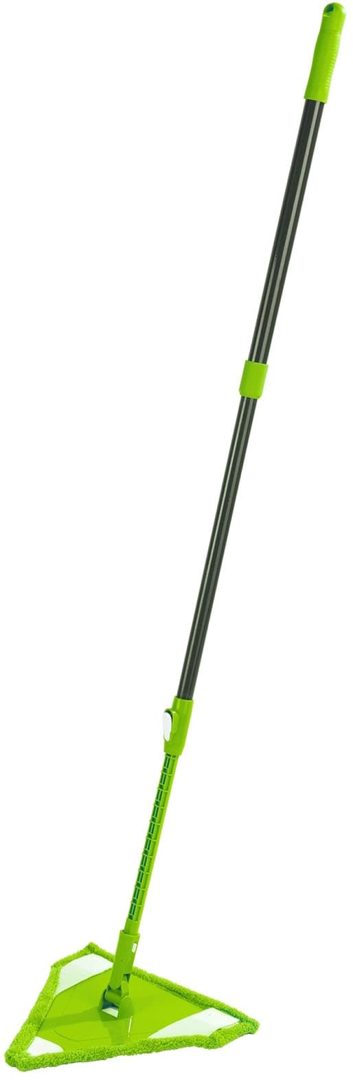Image of Maximex Bodenwischer-Set "Modell Triangel" flacher Wischmopp, Mikrofaser, zur Reinigung von Ecken & Nischen