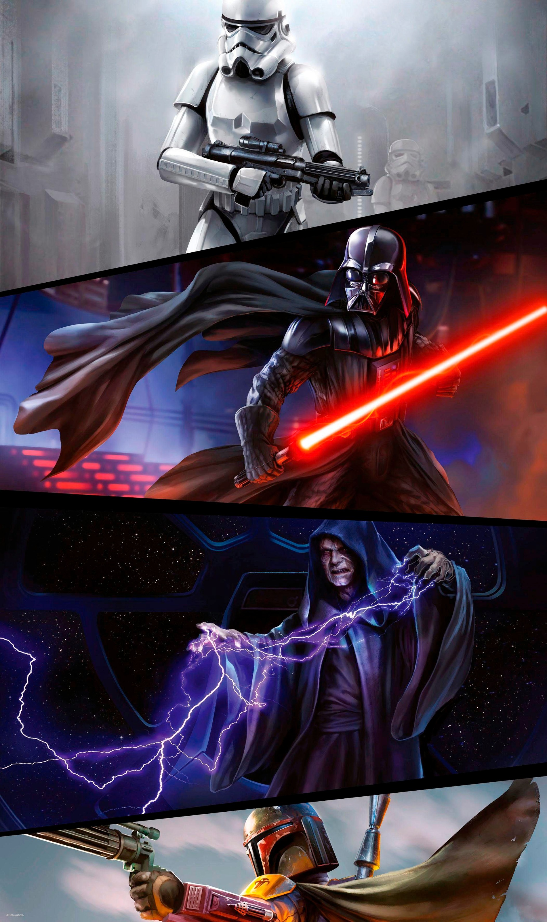 Image of Komar Vliestapete »Star Wars Moments Imperials«, Comic bei Ackermann Versand Schweiz