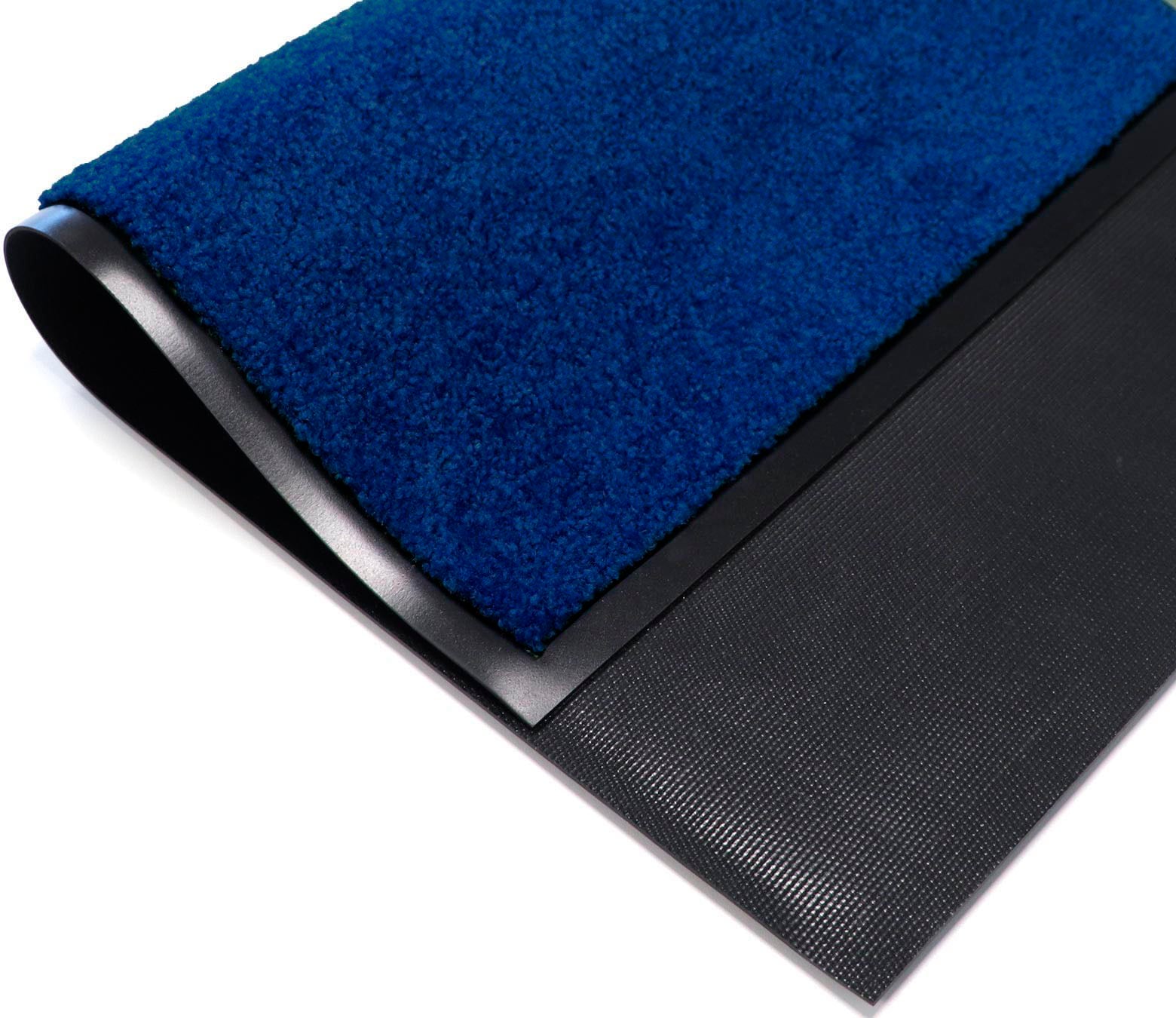 Primaflor-Ideen in Textil Fussmatte »Schmutzfangmatte CLEAN PRO, Made in Belgium«, rechteckig, 8 mm Höhe, Uni-Farben, UV-beständig, strapazierfähig, waschbar