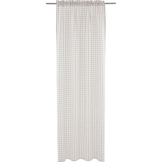 COUCH♥ Vorhang »Alles Karo«, (1 St.), blickdicht, Bio-Baumwolle, gemustert,  gewebt, verschiedene Grössen kaufen