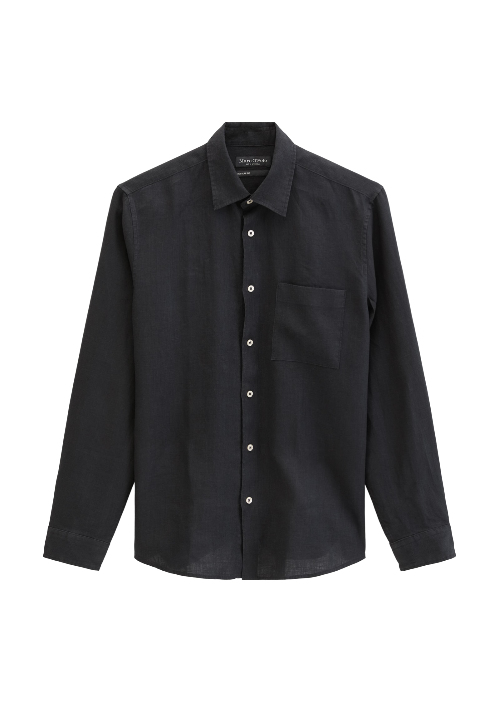 Marc O'Polo Chemise en lin im klassisch cleanen Look