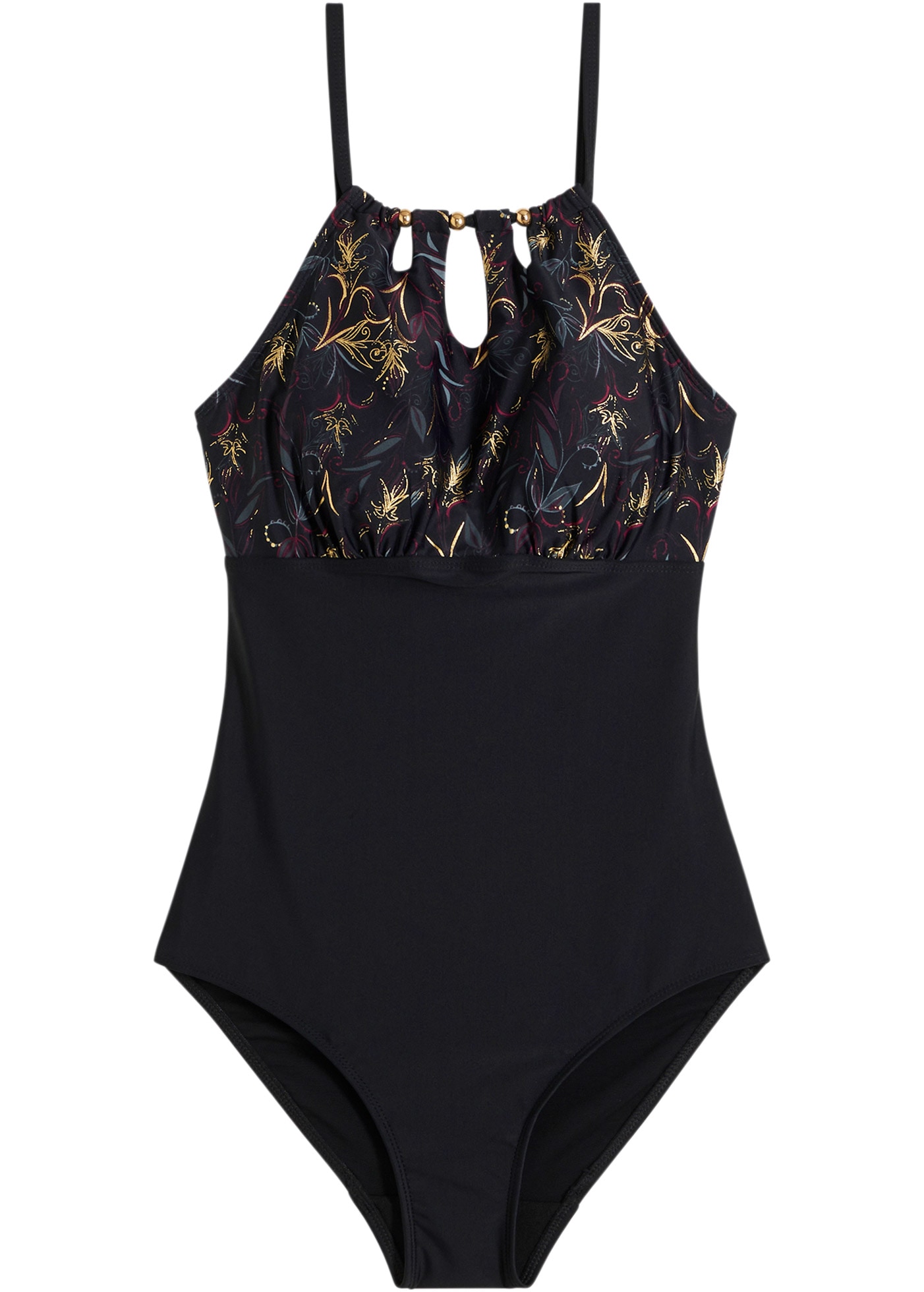 bonprix Maillot de bain mit Medium Shape-Effekt, verstellbare Träger, mit Formfutter
