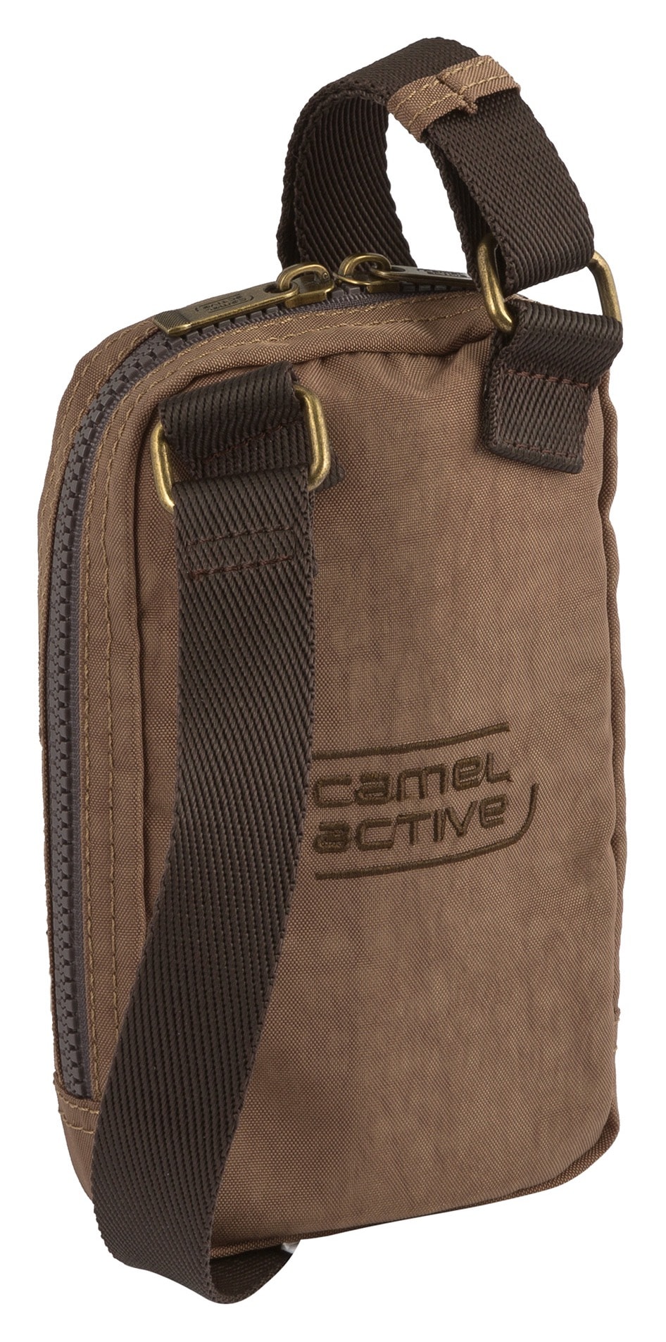 camel active Umhängetasche »Journey«, aus leichtem robusten Nylon, funktional perfekt für alle Lebenslagen