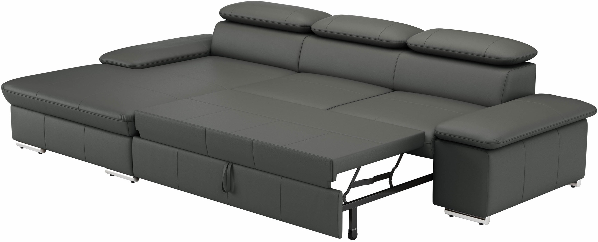 sit&more Ecksofa »Valantine L-Form«, inkl. Kopf- und Armteilverstellung, wahlweise mit Bettfunktion