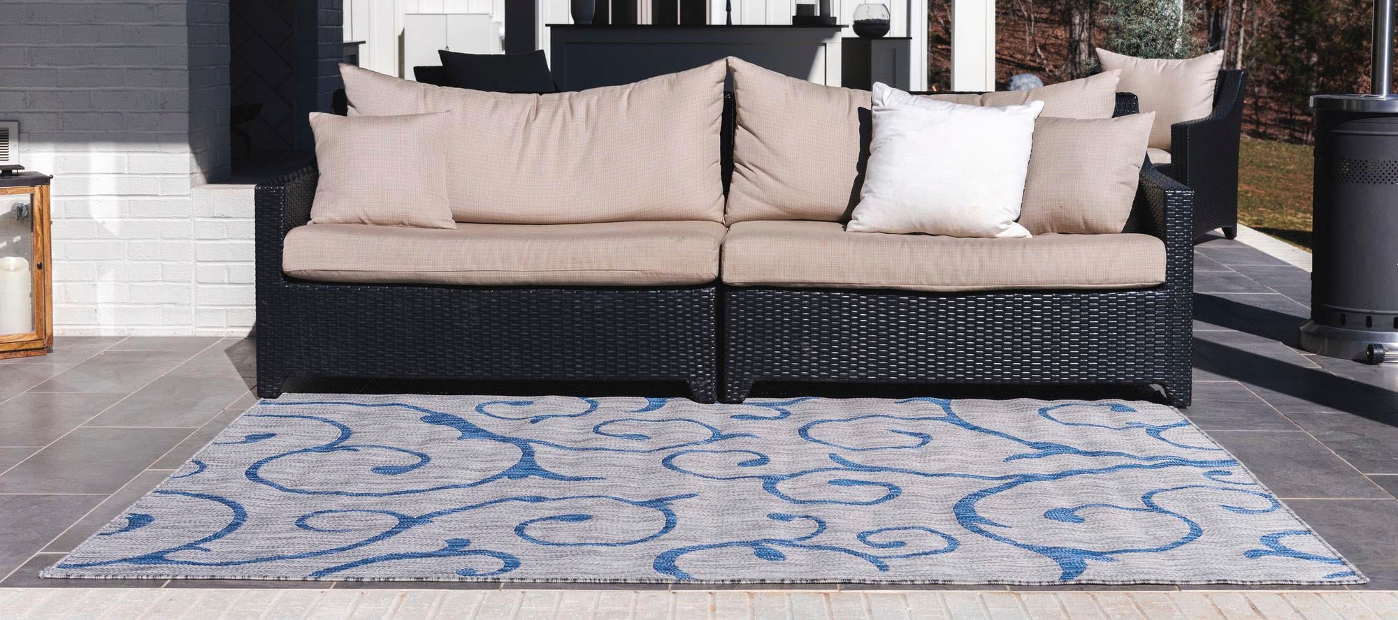 Myflair Möbel & Accessoires Teppich »Outdoor Beauties Lagerräumung«, rechteckig, 4 mm Höhe, In- und Outdoor geeignet, ideal im Wohnzimmer & Schlafzimmer