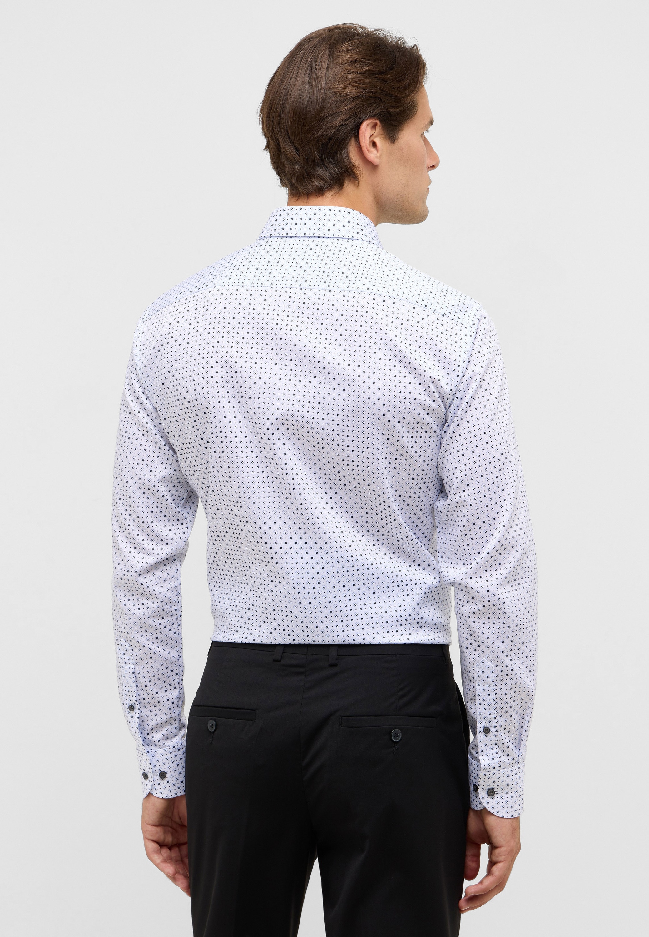 Eterna Langarmhemd »SLIM FIT« NON IRON (bügelfrei)