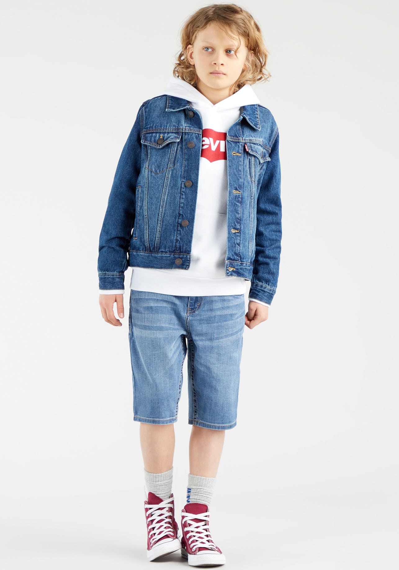 Levi's® Kids Jeansjacke »TRUCKER JACKET«, for BOYS