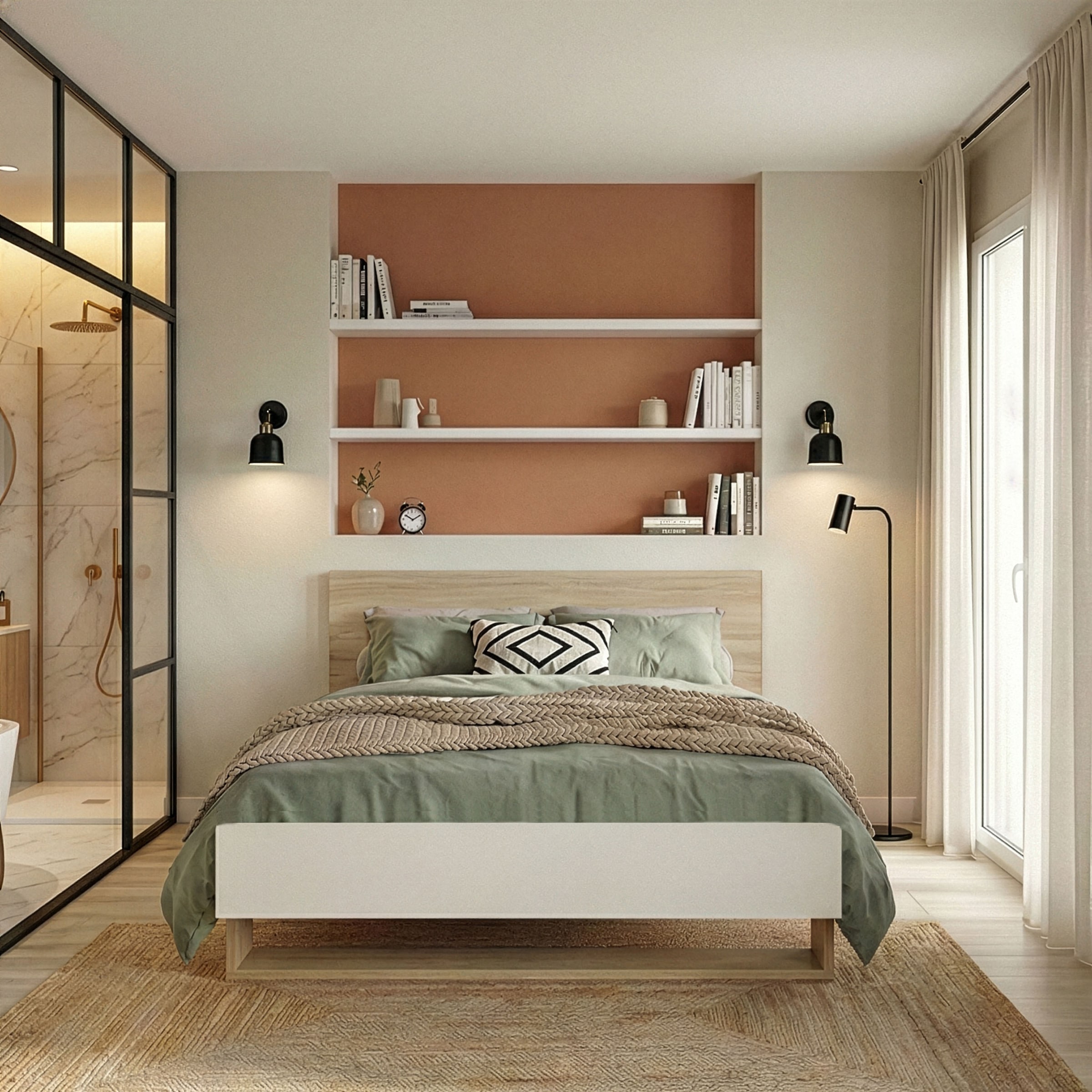 Gami Einzelbett »ARIA Bett« Ein einfaches und elegantes Bett.