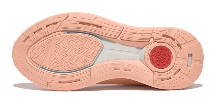 Fitflop Sneaker »FF RUNNER MESH«, Freizeitschuh, Halbschuh, Schnürschuh mit Schaftpolsterung