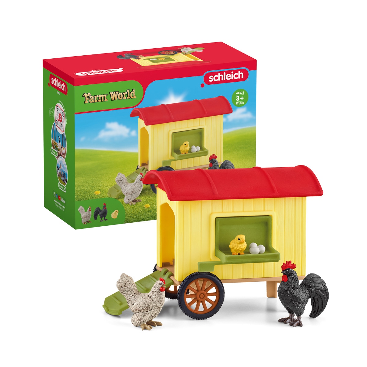 Image of Schleich Spielwelt "FARM WORLD, Hühnerstall (42572)"
