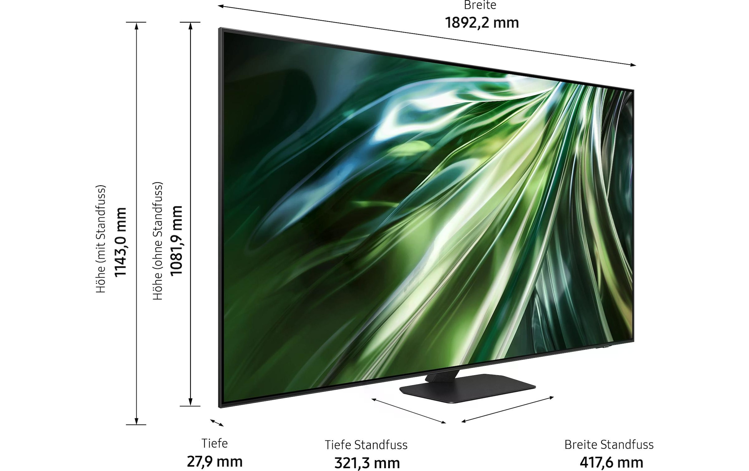 Samsung QLED-Fernseher »QE85QN90D ATXXN 85«, 4K Ultra HD