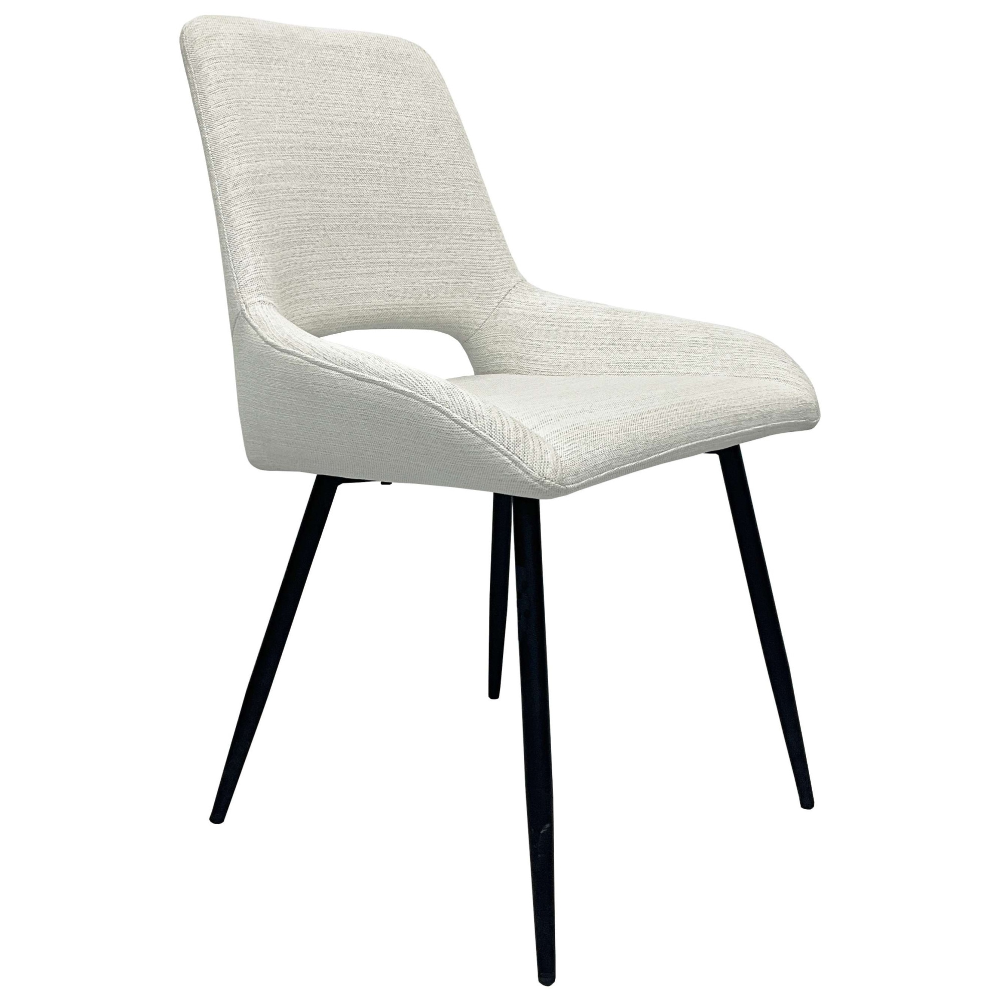 GOODproduct Chaise de salle à manger »Derrek« (Ensemble) lot de 2 avec dossier rembourré