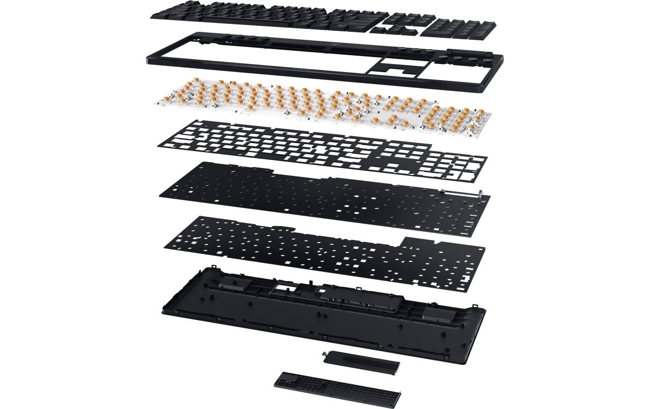 RAZER Gaming-Tastatur »BlackWidow V4 Low-profile HyperSpeed [Swiss Layout]« ()