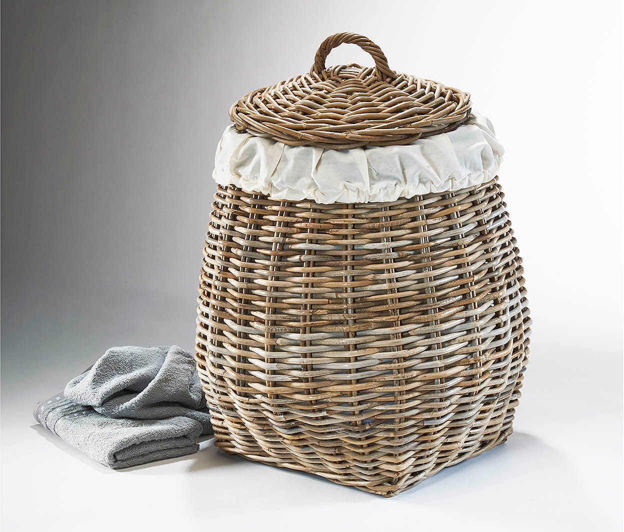 locker Coffre à linge »Pear« avec couvercle amovible