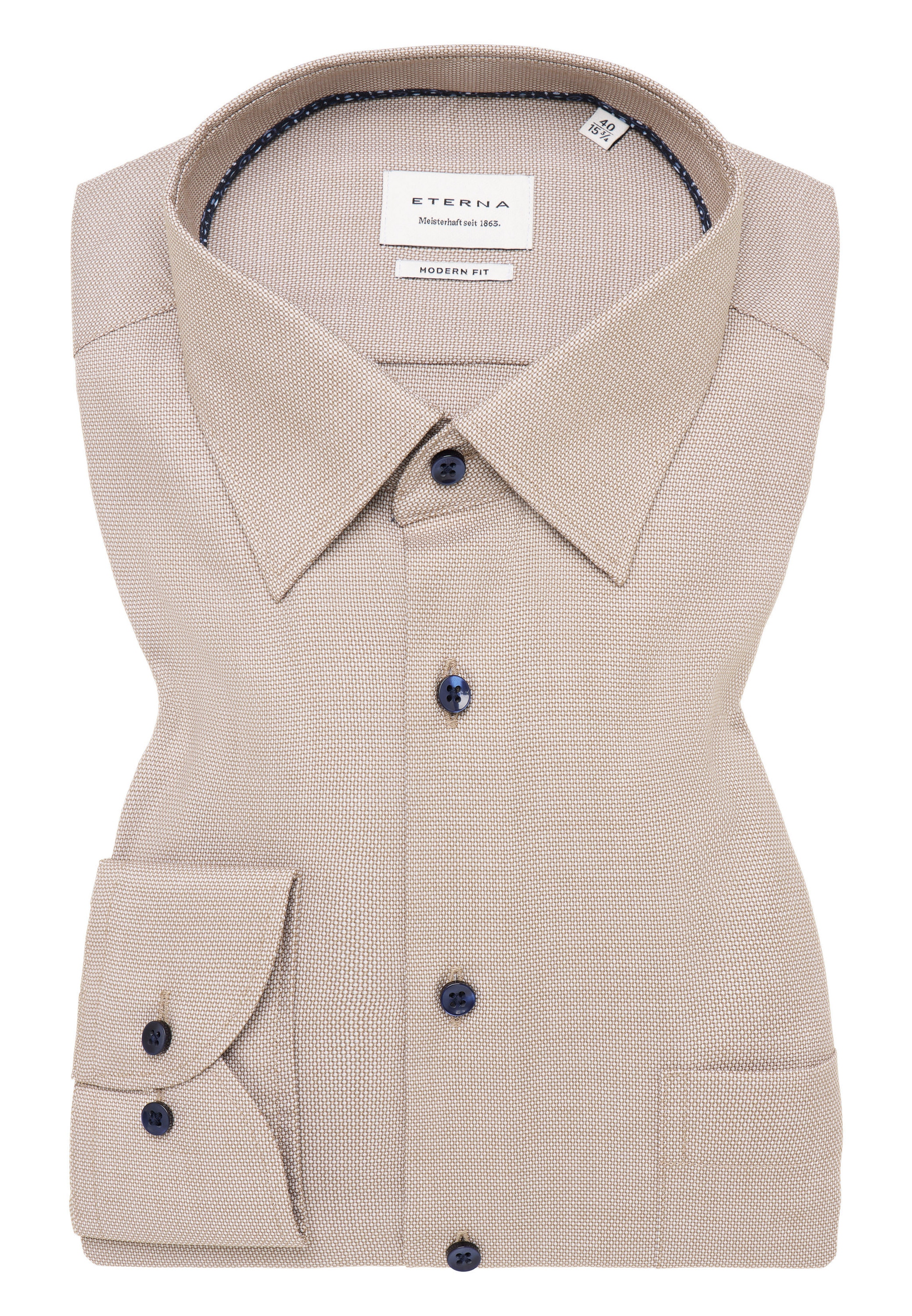 Eterna Chemise à manches longues »MODERN FIT« NON IRON (sans repassage)