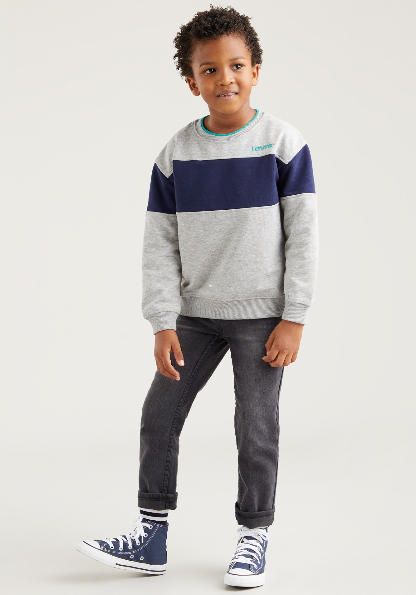 Image of Levis Kids Stretch-Jeans "LVB 512 SLIM TAPER JEANS" mit Stretch, Slim Taper Fit - for BOYS