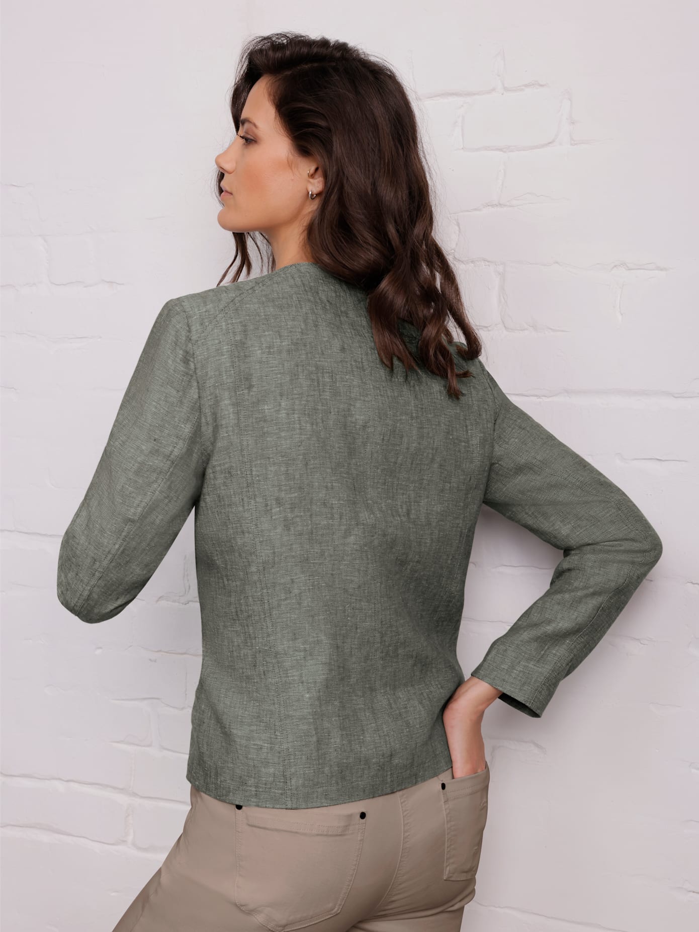 CREATION L PREMIUM Veste blazer »Leinen-Blazer«