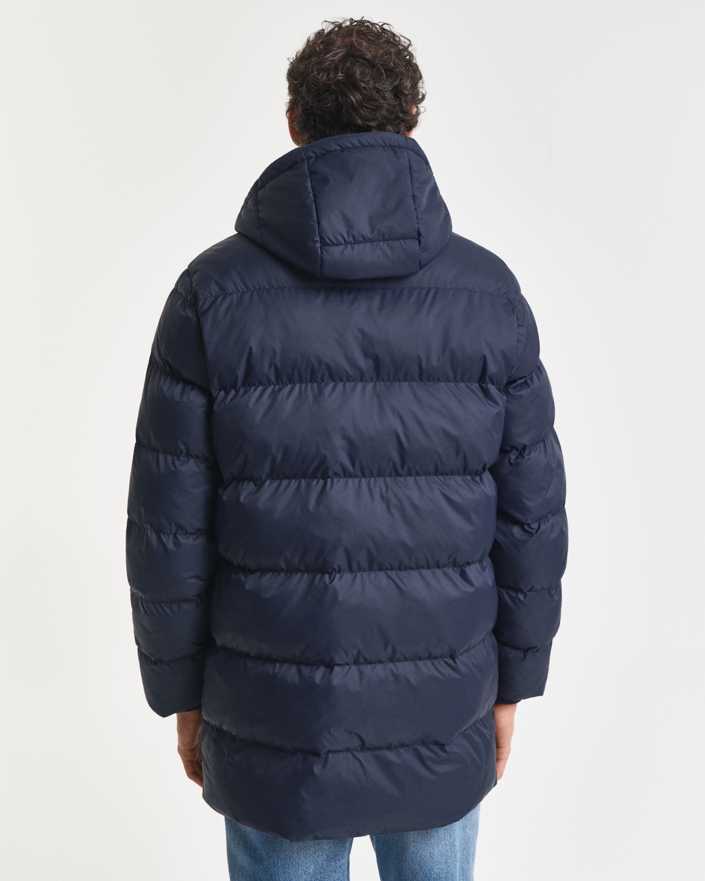 Gant Manteau matelassé »ACTIVE CLOUD MID LENGTH« Puffermantel, regular fit, abnehmabre Kapuze, 2-Wege-Reissverschluss