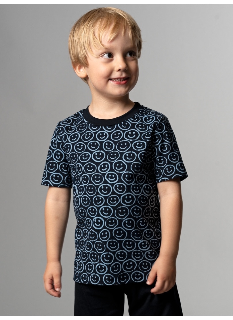 Image of Trigema T-Shirt "TRIGEMA T-Shirt mit freundlichem Smiley-Muster" 1 Stk.