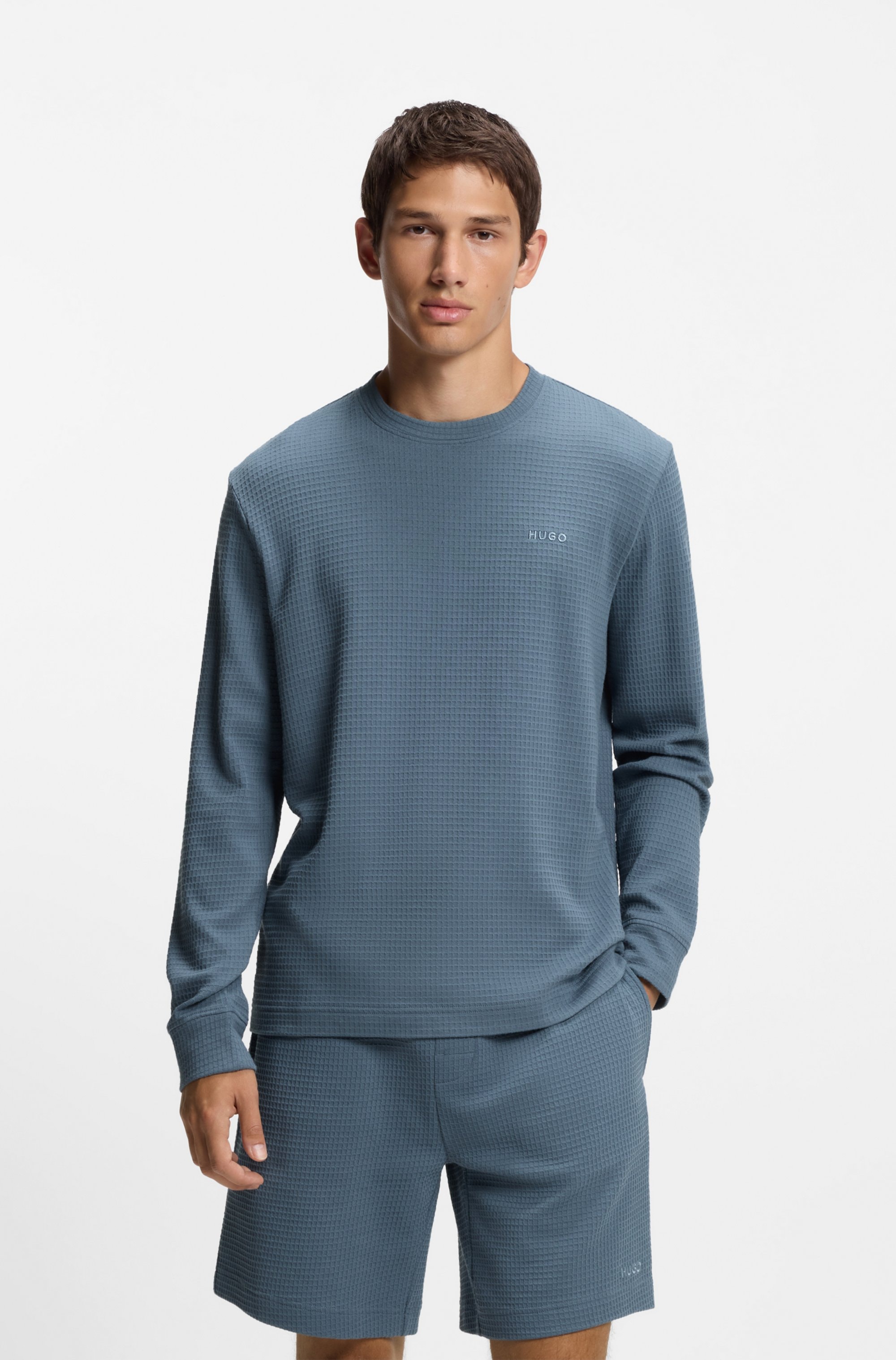 HUGO Underwear Pyjamaoberteil »Austin LS Shirt«