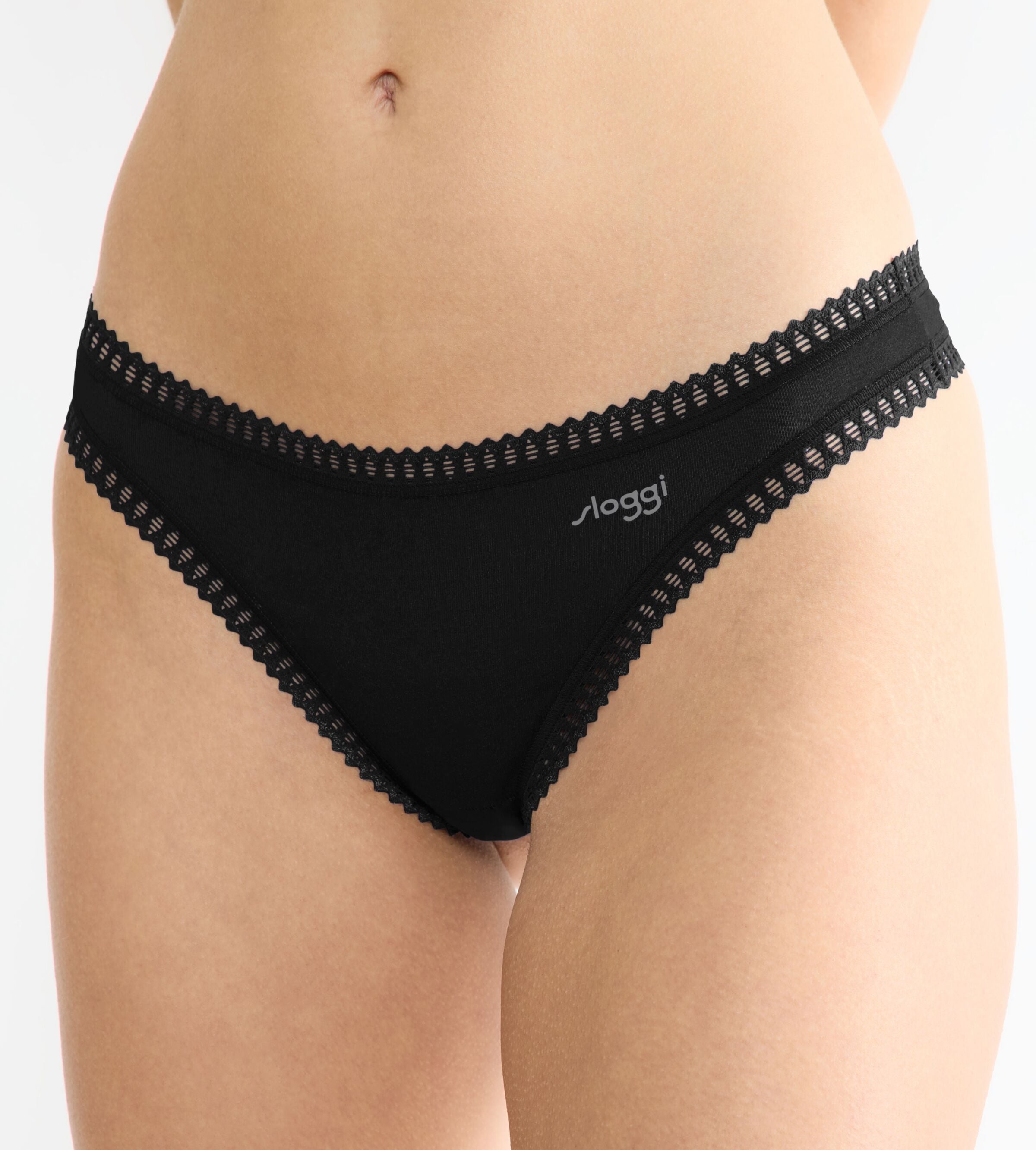 sloggi String »GO Crush String C3P« 3er Pack,  mit Spitzendetails