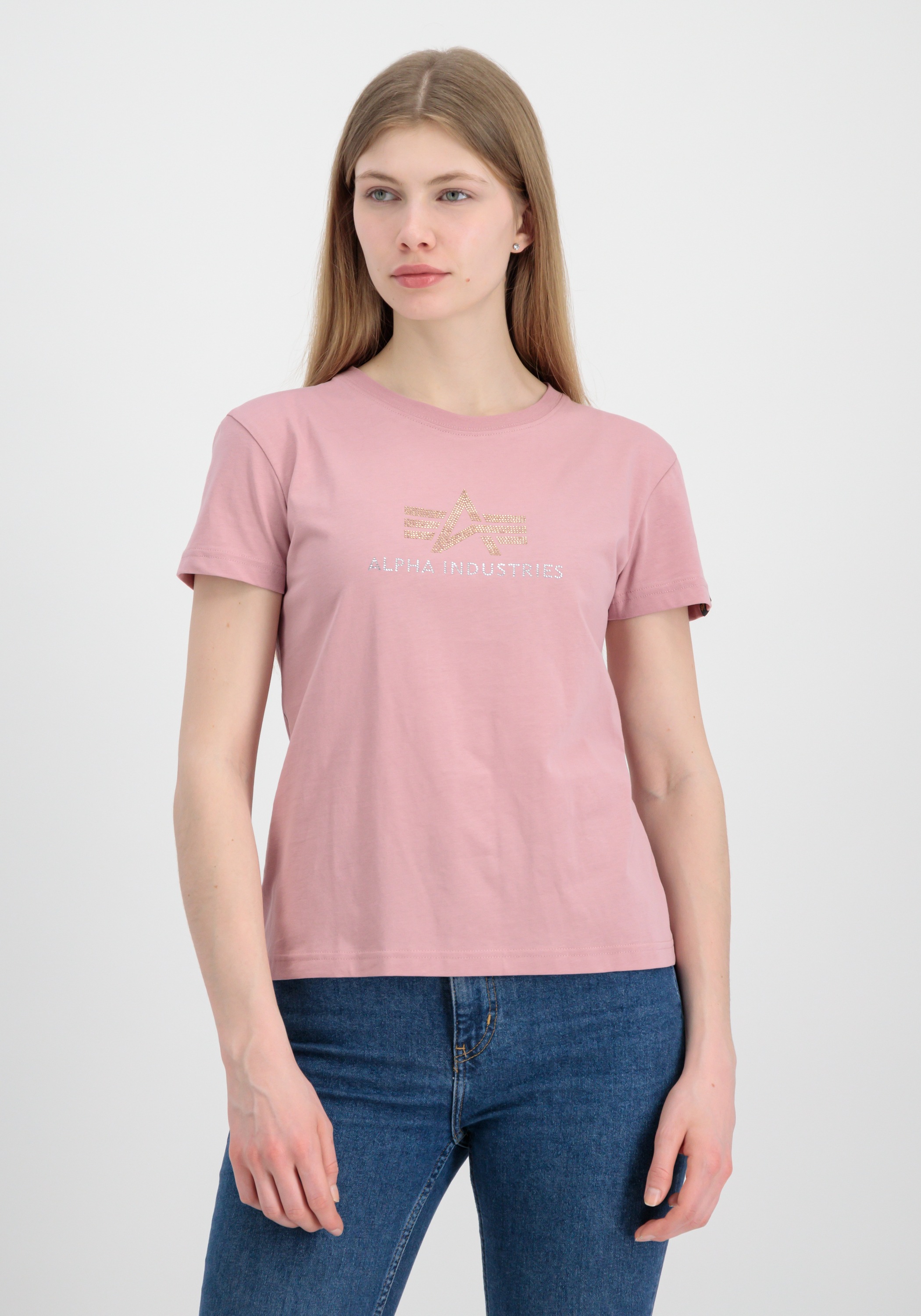 T-Shirt »Alpha Industries Women - T-Shirts Crystal T Wmn«