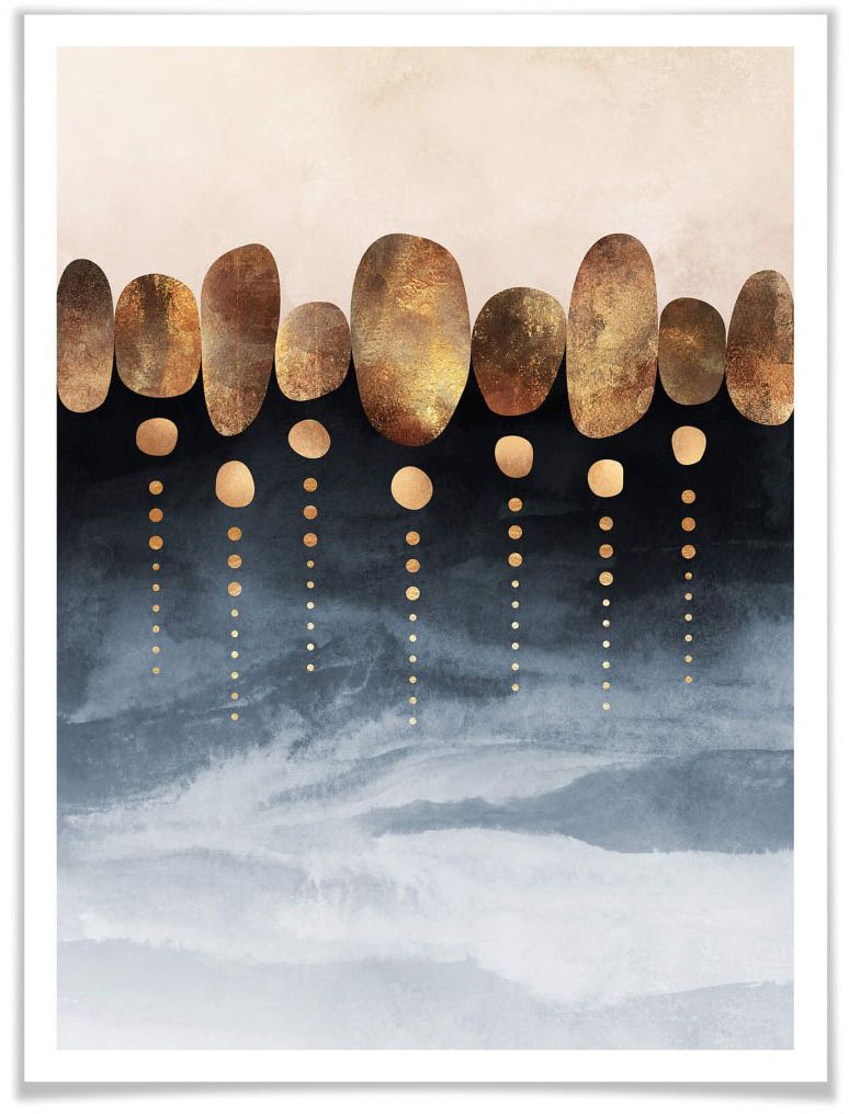 Image of Wall-Art Poster »Natürlich Abstrakt«, Schriftzug, (1 St.) bei Ackermann Versand Schweiz