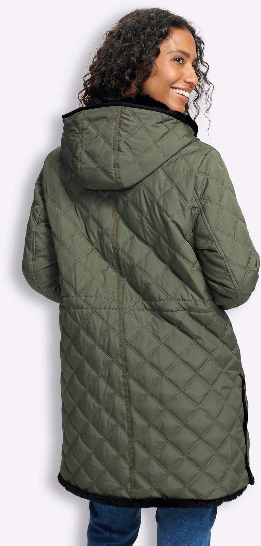 heine Veste réversible avec capuche