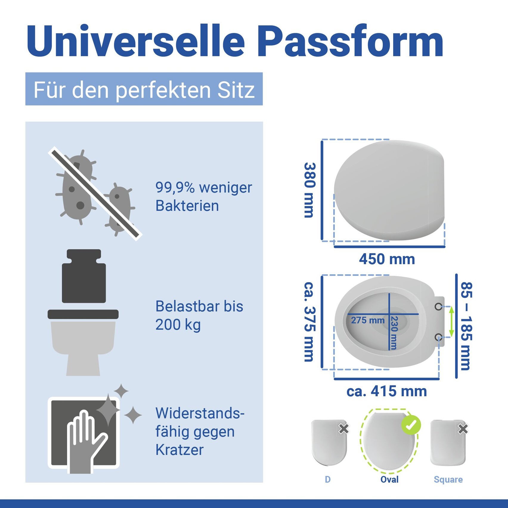 WENKO WC-Sitz »Pop-Art«
