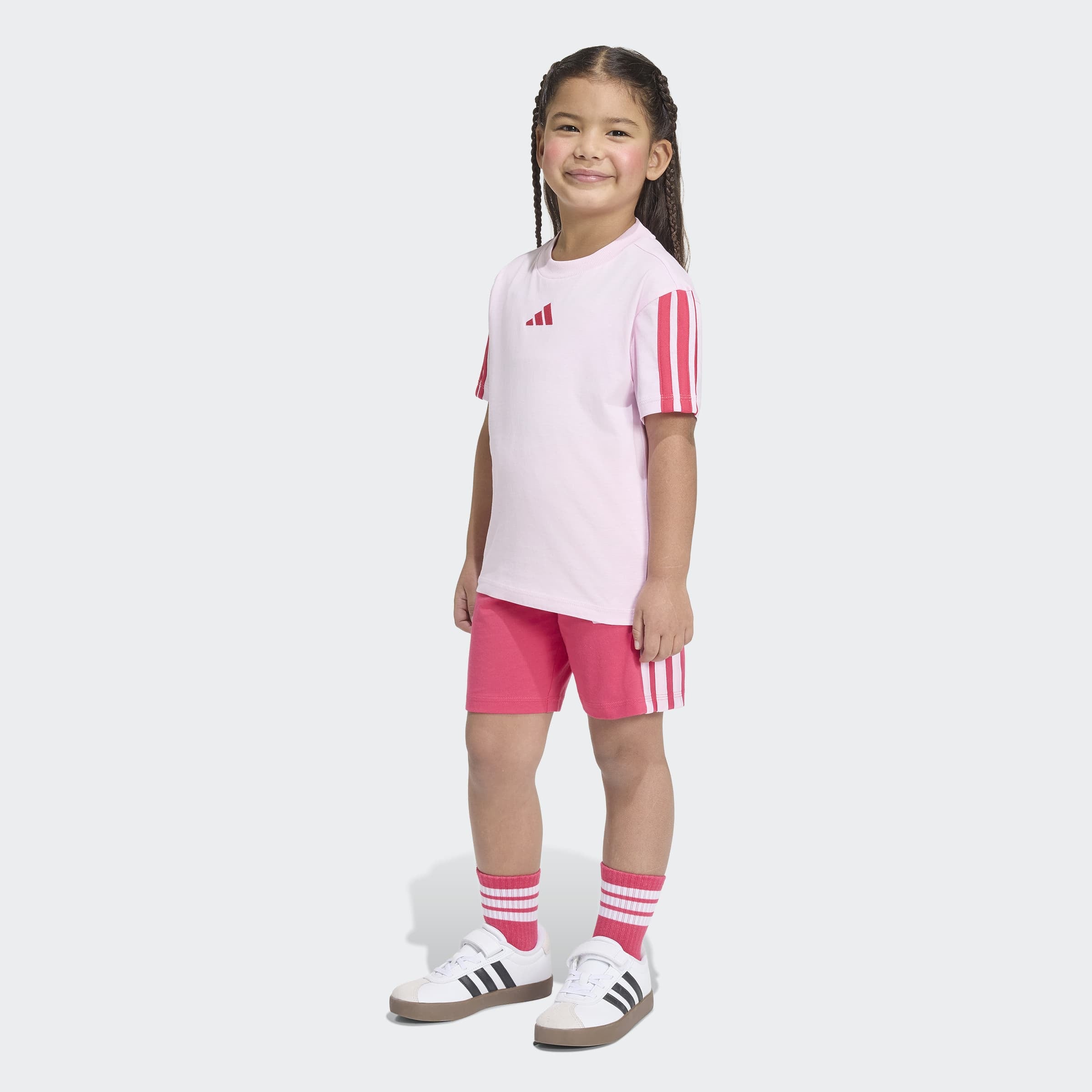 adidas Sportswear Combinaison d'entraînement »ESSENTIALS KIDS -SET« 2 pour enfants, en 2 pièces, en coton