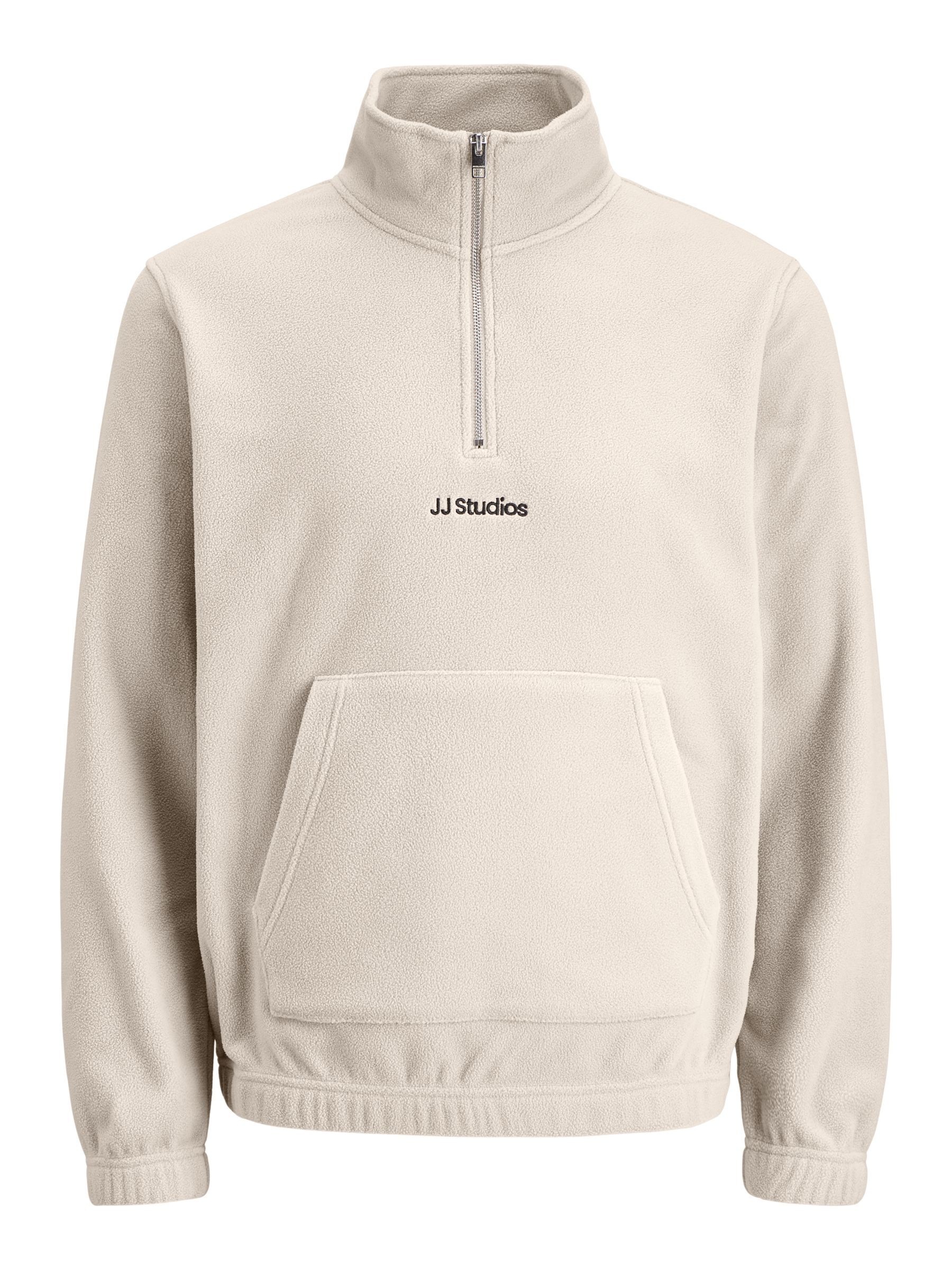 Jack & Jones Pull en polaire »JJSOHO HALFZIP FLEECE«, fibre synthétique, coupe décontractée
