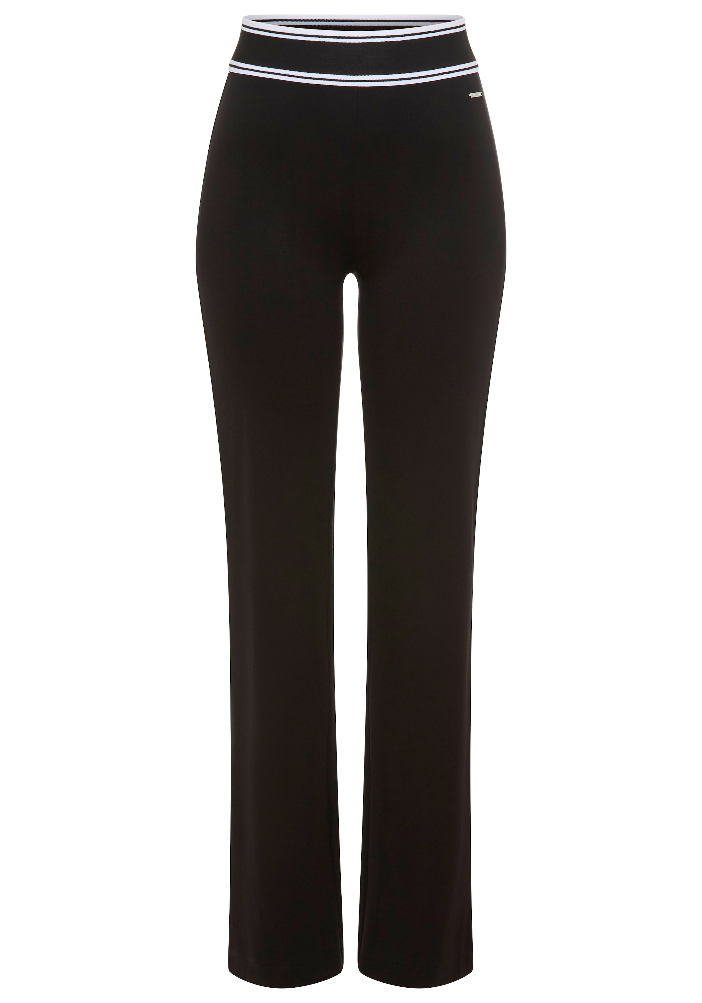 Laura Scott Pantalon bootcut  klassischer Bootcut Fit, elastischer Bund mit Gummizug