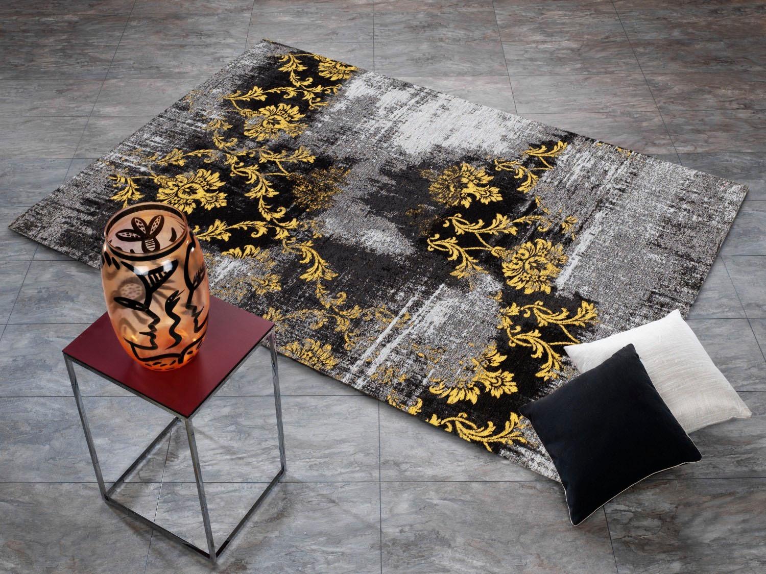 Image of OCI DIE TEPPICHMARKE Teppich "Diana Melody" rechteckig 5 mm Höhe Flachgewebe, Baumwollanteil, Kurzflor, Wohnzimmer